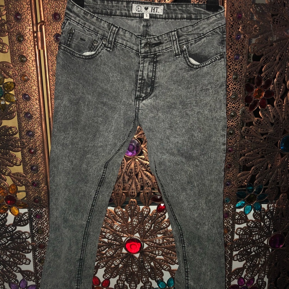 Emo Days Hot Topic Acid Washed Jeans